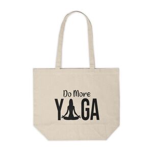 Do More Yoga Custom Canvas Tote Bag